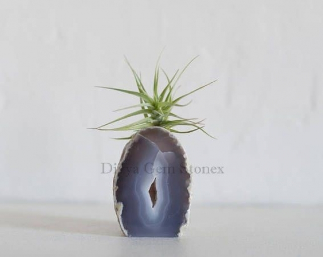 Agate Geod Air Plant Holder